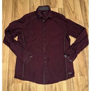 Buckle Black Label Men's XXL Button Up Long Sleeve Shirt Button Snap